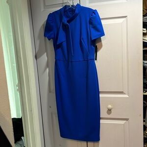Royal blue Maggy London size 4 dress.
